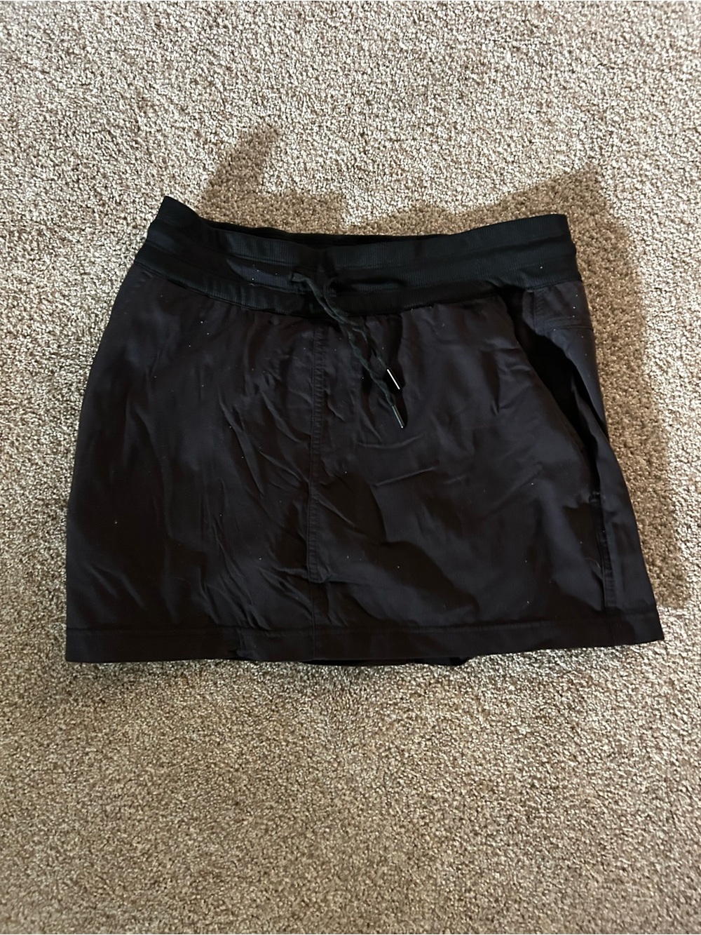 Black North Face Drawstring Skort